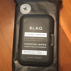 Charcoal facial wipes